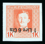 Stamp of Austria » Field Post Italy Austria Österreich Feldpost Italien 1918-19 NICHT VERAUSGABT