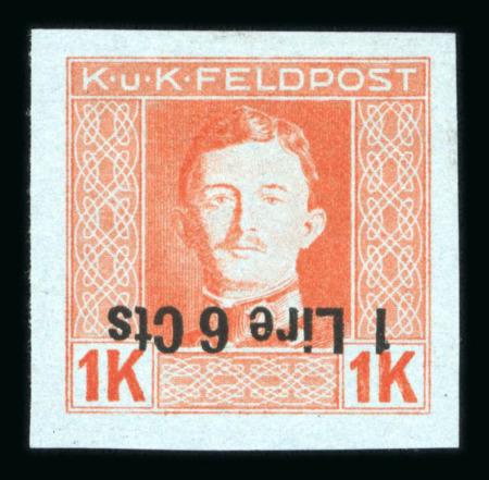 Stamp of Austria » Field Post Italy Austria Österreich Feldpost Italien 1918-19 NICHT VERAUSGABT