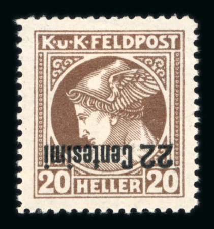Stamp of Austria » Field Post Italy Austria Österreich Feldpost Italien 1918 Lot Zeitungsmarken Proben