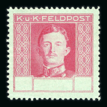 Stamp of Austria » Field Post Romania Austria Österreich Feldpost Rumänien 1918 Proben