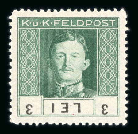 Stamp of Austria » Field Post Romania Austria Österreich Feldpost Rumänien 1918 Proben