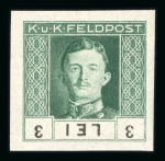 Stamp of Austria » Field Post Romania Austria Österreich Feldpost Rumänien 1918 Proben