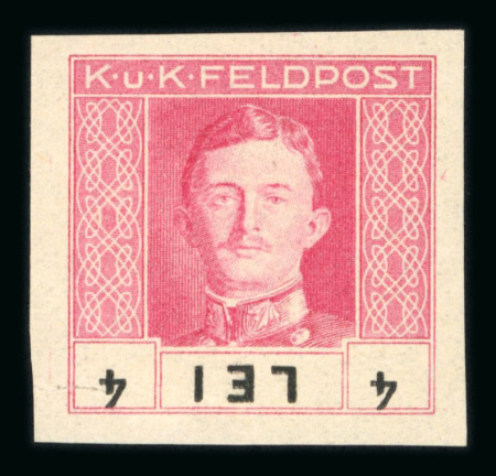 Stamp of Austria » Field Post Romania Austria Österreich Feldpost Rumänien 1918 Proben