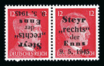 Stamp of Austria » Local Issues Lokalausgabe STEYR 1945