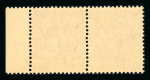 Stamp of Indian States » Bahawalpur 1947 KGV “SERVICE” overprint in black on 1a3p mint n.h. pair