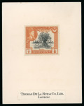 Stamp of Indian States » Bahawalpur 1949 Silver Jubilee set of four with "SPECIMEN" ovpt on presentation cards