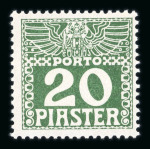 Stamp of Austria » Austrian Levant Austria Österreich Österr. Post in der Levante, Portomarken