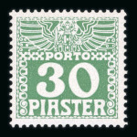 Stamp of Austria » Austrian Levant Austria Österreich Österr. Post in der Levante, Portomarken