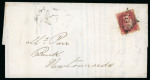 Stamp of Ireland » Postal History (Arranged alphabetically by County) Antrim/Down - Cushendall/Newtownards: 1857 Folded