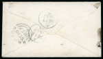 Stamp of Ireland » Postal History (Arranged alphabetically by County) Armagh: 1857 (10.9) Envelope from Armagh to Dublin,