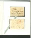 Stamp of Ireland » Postal History (Arranged alphabetically by County) Wicklow - Mileage Markings: 1809-44 Attractive group