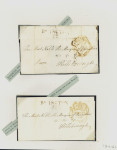 Stamp of Ireland » Postal History (Arranged alphabetically by County) Wicklow - Mileage Markings: 1809-44 Attractive group