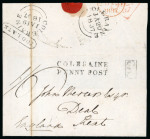 Stamp of Ireland » Postal History (Arranged alphabetically by County) Derry - Colraine: 1787-1837 Attractive group of thirteen