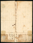Stamp of Ireland » Postal History (Arranged alphabetically by County) Meath - Ashbourne: 1836 (29.7) Folded entire sent from