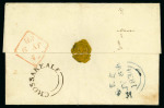 Stamp of Ireland » Postal History (Arranged alphabetically by County) Meath - Undated circle ds: 1835-1862 Attractive group