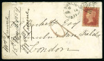 Stamp of Ireland » Postal History (Arranged alphabetically by County) Meath - Linear Receivers: 1851-1858 Attractive group