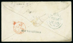 Stamp of Ireland » Postal History (Arranged alphabetically by County) Meath - Linear Receivers: 1851-1858 Attractive group