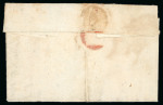 Stamp of Ireland » Postal History (Arranged alphabetically by County) Clare - New Market: 1807 (25.6) Folded entire from New Market to Thurles, charged at 5d (curiously not 1/3d) and sent by cross post, showing on face 2-line NEWMARKET/ON FERGUS in black, very rare as the post office only 