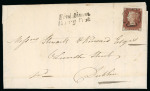 Stamp of Ireland » Postal History (Arranged alphabetically by County) Clare - Ennistimon: 1841 (5.8) Folded entire to Dublin,
