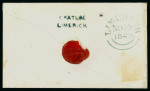 Stamp of Ireland » Postal History (Arranged alphabetically by County) Clare - Linear & Italic Receivers: 1849-1856 Attractive