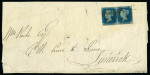 Stamp of Ireland » GB Used In Ireland 1840 1d black, an attractive group of eleven covers,