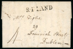 Stamp of Ireland » Postal History (Arranged alphabetically by County) Down - Rathfriland: Early example of the abbreviated