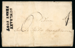 Stamp of Ireland » Postal History (Arranged alphabetically by County) Dublin County - Dun Laoghaire: 1819 Entire letter to
