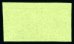 Stamp of Switzerland / Schweiz » Kantonalmarken » Genf 1843, Doppelgenf, Prachtstück mit Bogenrand
