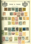 Stamp of Large Lots and Collections All World, 1840-1930, in 12 big Yvert albums