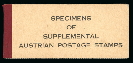 Stamp of Austria » 2nd. Republic 1945 Specimen Markenheftchen Posthornserie