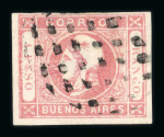 Stamp of Argentina » Collections, Lots etc. 1852-1867 exhibition collection with the Provinces
