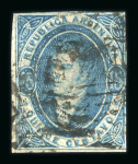 Stamp of Argentina » Collections, Lots etc. 1852-1867 exhibition collection with the Provinces