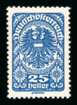 Stamp of Austria » Collections and Lots  1850-1938, Sammlung in Spitzenqualität