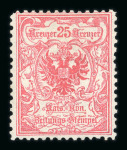 Stamp of Austria » Collections and Lots  1850-1938, Sammlung in Spitzenqualität