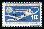 Stamp of Switzerland / Schweiz » Dienstmarken Dienstmarken SDN postfrisch