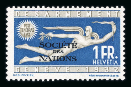 Stamp of Switzerland / Schweiz » Dienstmarken Dienstmarken SDN postfrisch