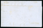 Stamp of Switzerland / Schweiz » "Waadt", "Neuenburg", "Winterthur" 1854, Waadt 5, auf Faltbrief von Carouge