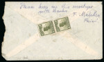 Stamp of China » Chinese Empire (1878-1949) » Chinese Republic China 1930s cover and wrapper to British Solomon Islands