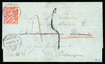Stamp of Switzerland / Schweiz » Sitzende Helvetia Gezaehnt » Briefmarken 1867-1878 1871, während des Deutsch-Französischen Krieges, 2 seltene Briefe