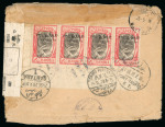 Stamp of Ethiopia Ethiopia 1928 Harrar to Solomon Islands officially sealed