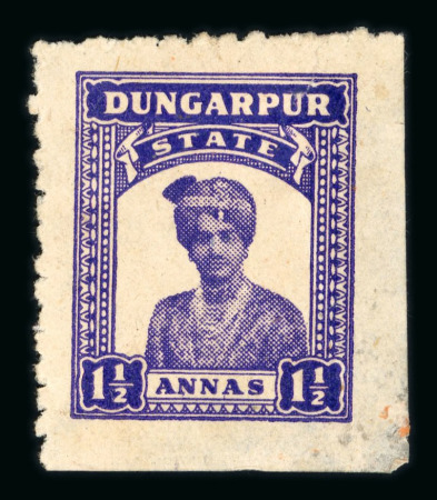 Stamp of Indian States » Dungarpur 1939 Dungarpur Portrait Issues collection assembled