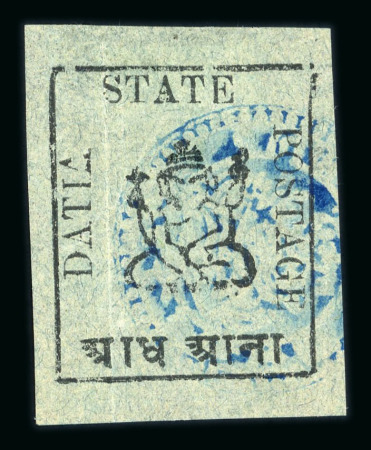 Stamp of Indian States » Duttia 1897-1920 Duttia collection on three pages. 1897-98