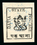 Stamp of Indian States » Duttia 1897-1920 Duttia collection on three pages. 1897-98