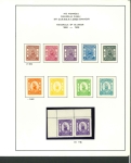 Stamp of Indian States » Bijawar 1935-37 Bijawar collection on pages. Good representation