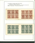Stamp of Indian States » Bijawar 1935-37 Bijawar collection on pages. Good representation