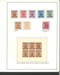 Stamp of Indian States » Bijawar 1935-37 Bijawar collection on pages. Good representation
