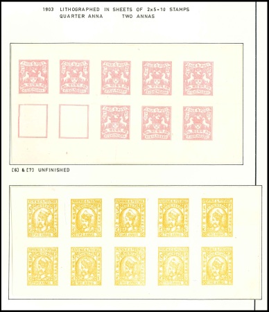 Stamp of Indian States » Kishengarh 1899-1947 Kishengarh collection in well described pages.