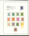 Stamp of Indian States » Kishengarh 1899-1947 Kishengarh collection in well described pages.