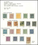 Stamp of Indian States » Jind 1874-76 Jind an excellent collection of stamps/sheets