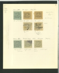 Stamp of Indian States » Las Bela 1897-1902  Las Bela first issue (SG1-5) detailed study